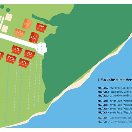 Blockhausferien Ruegen - Meerblick Sassnitz Exteriér fotografie